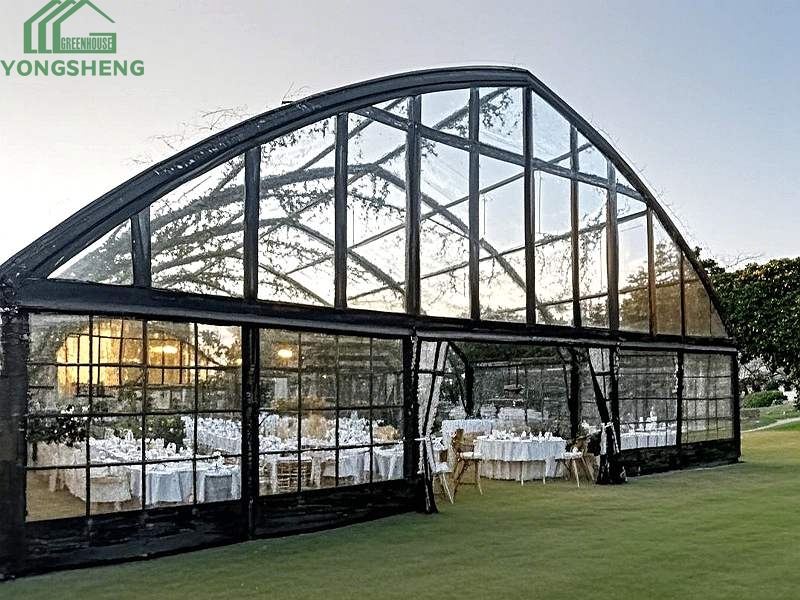 Large Victorian Style Glass Greenhouse For Garden